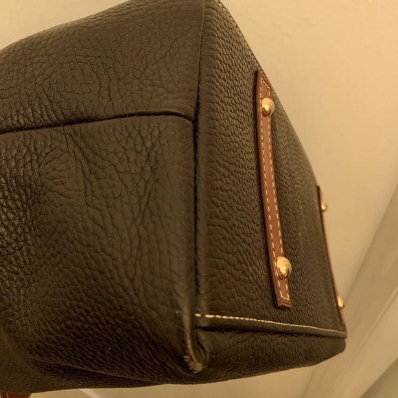 Dooney & Bourke Black and Brown Leather Purse - Picture 5 of 7